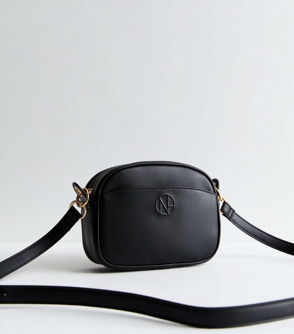 NEW LOOK DOME LEATHER LOOK CROSS BODY BAG