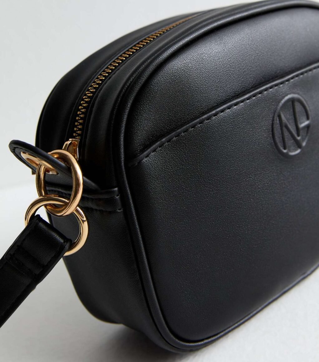 NEW LOOK DOME LEATHER LOOK CROSS BODY BAG