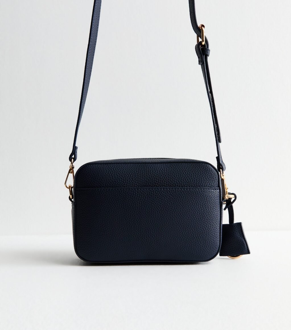 NEW LOOK LEATHER LOOK POCKET CROSS BODY BAG